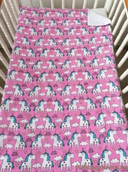 Unikornis-pink  - Nyári kocsitakaró termék főképe