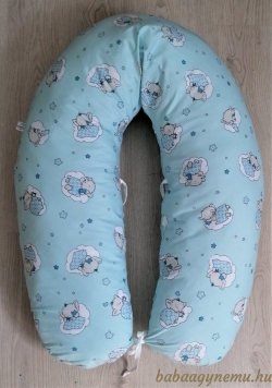 Nelli álmodik-kék - Baba-mama párna termék főképe